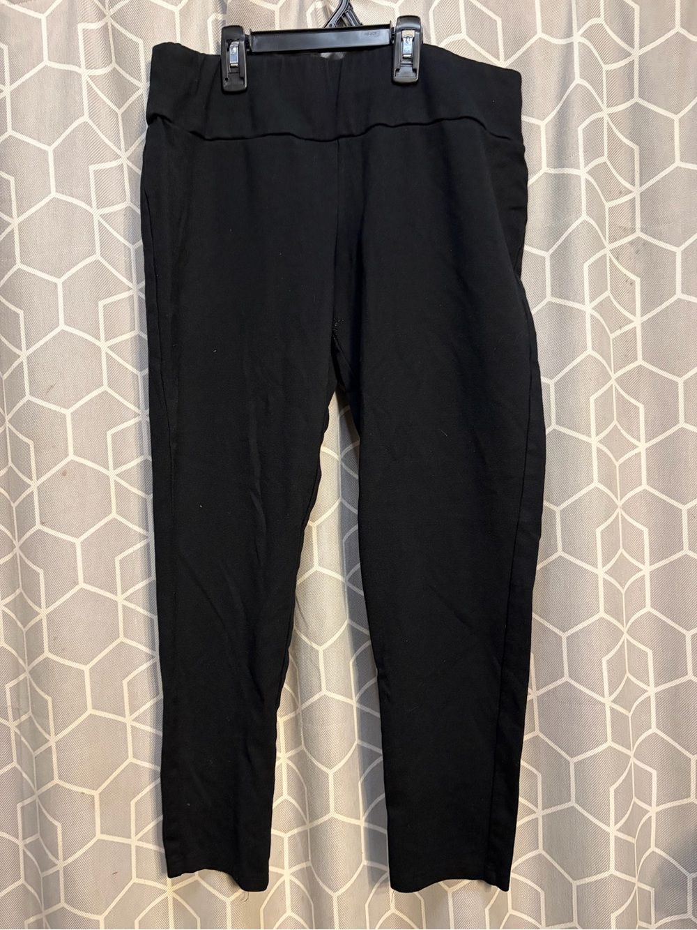 INC International Concepts Black Skinny Ponte Pants